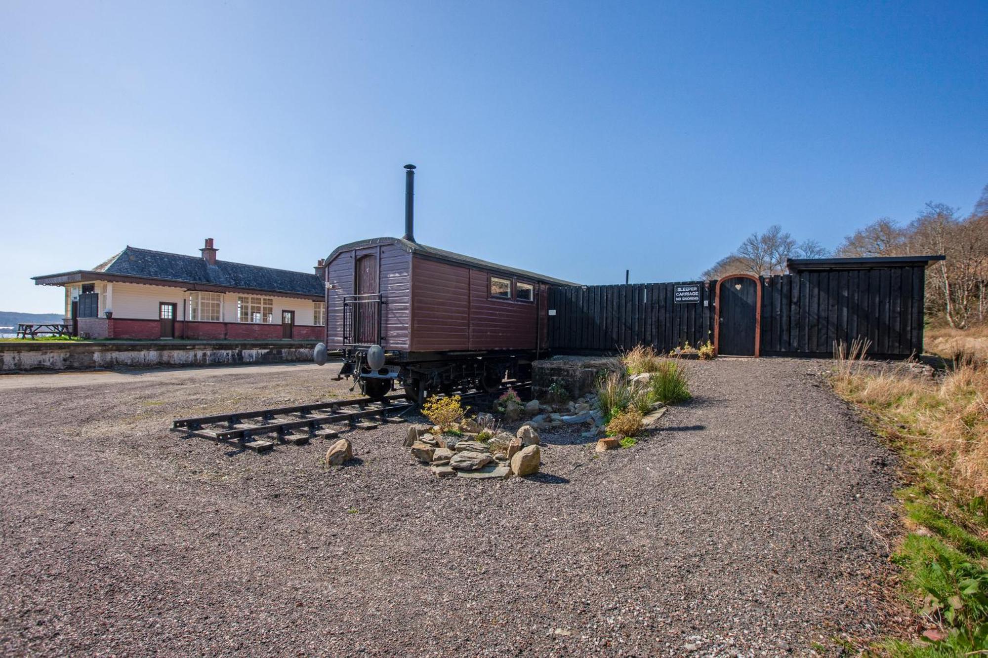 Appin Holiday Homes -Caravans, Lodges, Shepherds Hut And Train Carriage Stays Esterno foto