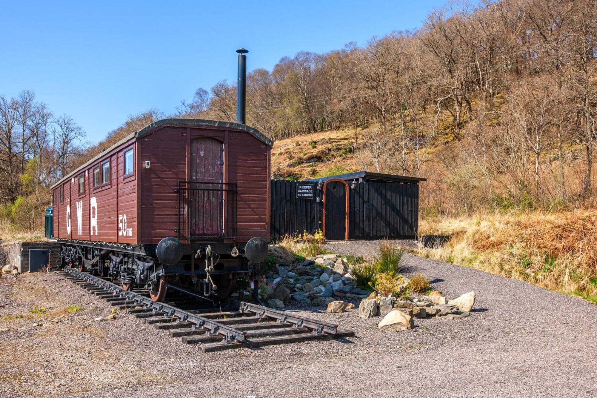 Appin Holiday Homes -Caravans, Lodges, Shepherds Hut And Train Carriage Stays Esterno foto